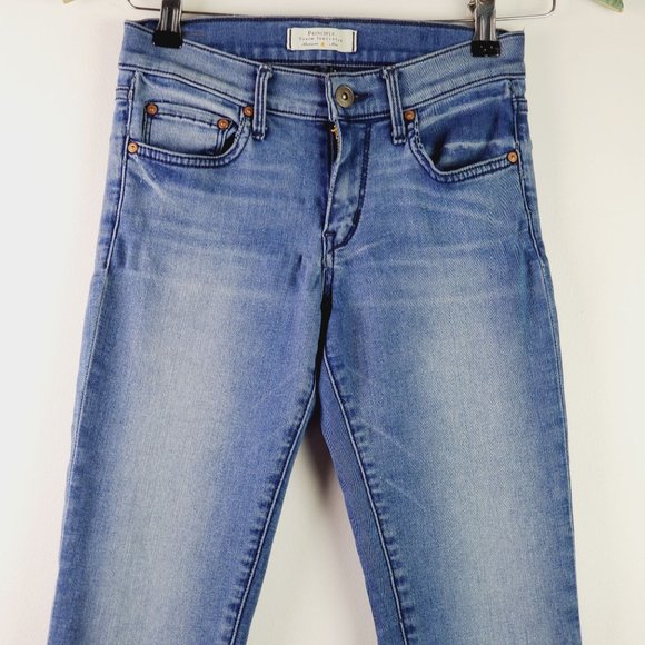 Principle Denim Innovators Dreamer Indigo Mid-Rise Skinny Jeans, Sz 25 - Picture 4 of 11